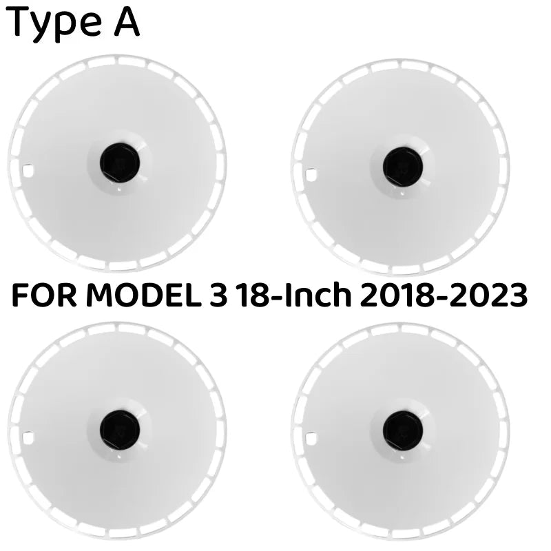 18" High Performance Replacement Hub Cap for Tesla Model Y (2020–2024) | 4-Piece Wheel Cover