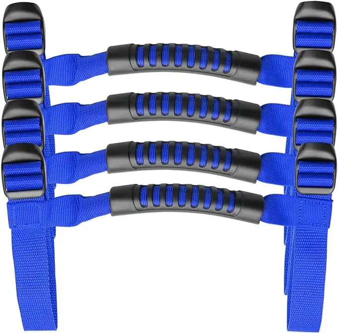 Roll Bar Grab Handles Grip for Jeep Wrangler YJ/TJ/JK/JL (1995–2021) | 4-Piece Set