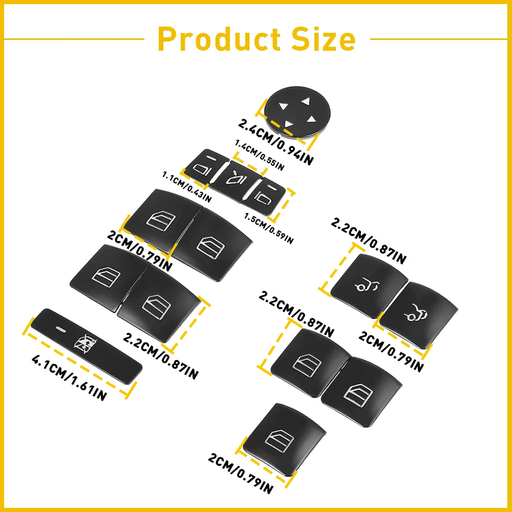 Window Lift Button Tool for Mercedes-Benz C300/ML550/C200 | Repair Kit