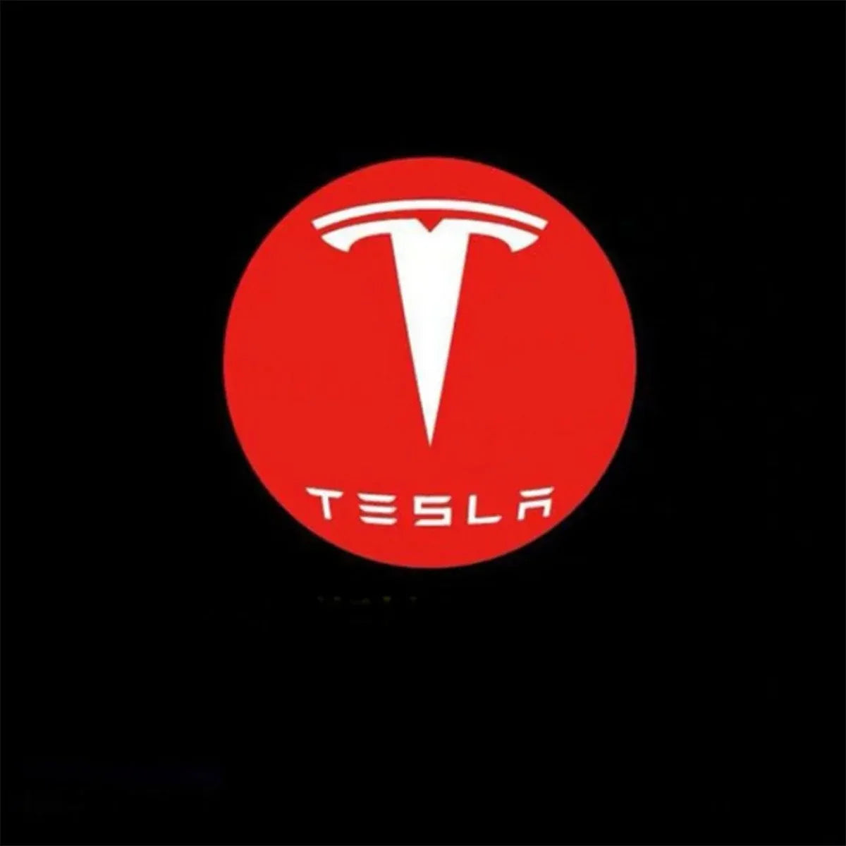 2/4pcs Car Door LED Logo Projector  lights HD Welcome Light 3D Laser Ghost Shadow Light for Tesla Model Y 3 S X car Accessory