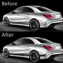 Cargar imagen en el visor de la galería, Racing Side Stripe Body Decal for Mercedes-Benz CLA-Class / CLA45 | Style Vinyl Sticker