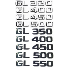 ABS Trunk Letters Logo Emblem Badge Decal for Mercedes-Benz GL-Class / GLS | Sticker