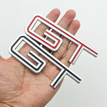 Load image into Gallery viewer, 3D Chrome Metal GT Logo Trunk Badge | Ford F-150 / Mustang / Explorer / Ranger Decal