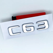Load image into Gallery viewer, C63 / C63S V8 BITURBO Letters Emblem for Mercedes-Benz AMG | Fender / Trunk Badge Sticker
