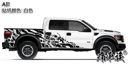 Full-Body Appearance Decoration Vinyl Kit for Ford F-150 Raptor | Custom KK Pickup Wrap
