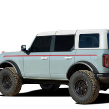 Load image into Gallery viewer, Upper Door Side Line Stripe Decal for Ford Bronco 2/4-Door (2021–2022) | 2-Piece Vinyl Sticker Set