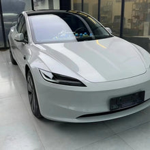 Load image into Gallery viewer, Precut Color Change PPF for Tesla Model 3 Highland (2024–2025) | Black &amp; Glacier Blue PET Film