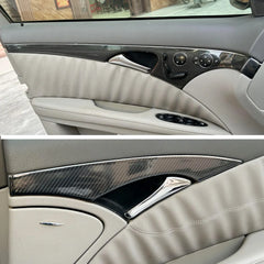 Carbon Fiber Interior Center Console Color Change Moulding Sticker | Mercedes-Benz AMG