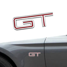 Load image into Gallery viewer, 3D Chrome Metal GT Trunk Badge for Ford Mustang | Rear Decal Emblem Sticker