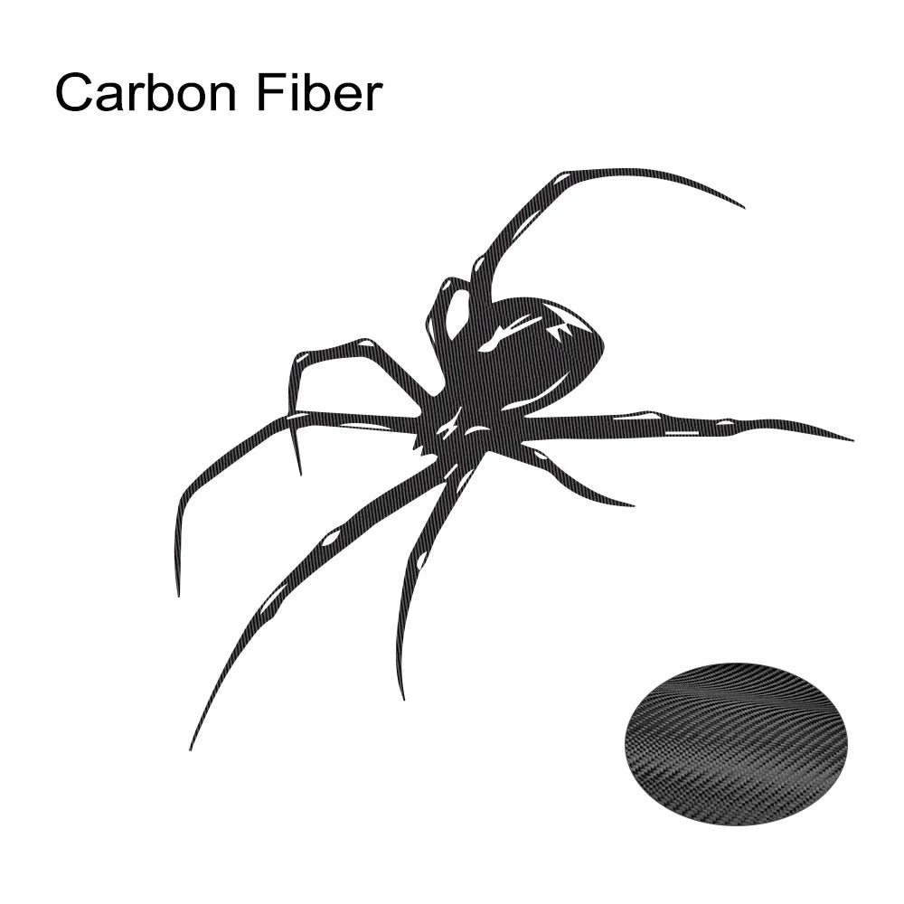Mysterious Spider Pattern Vinyl Car Sticker | Universal Auto Body Decal