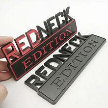 Cargar imagen en el visor de la galería, Universal Redneck Edition Emblem Badge | Ford F-150 / Silverado / RAM / Toyota / Jeep Trucks