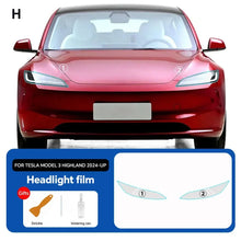 Load image into Gallery viewer, Precut PPF Clear Bra for Tesla Model 3 Highland (2024–2025) | TPU Headlight, Mirror &amp; Door Handle