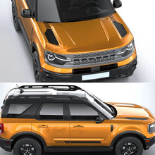 Load image into Gallery viewer, Hood Scoop Racing Stripe Decal for Ford Bronco Sport (2021+) | Vinyl Bonnet Body Graphic