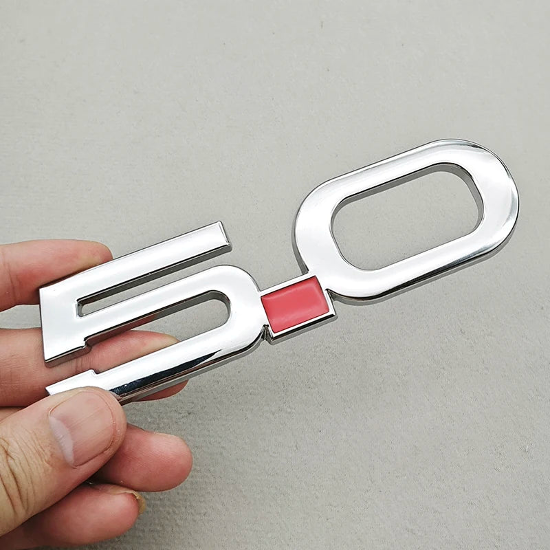 3D Metal GT350 / Shelby / 5.0 Fender & Trunk Badge | Ford Mustang Emblem Sticker