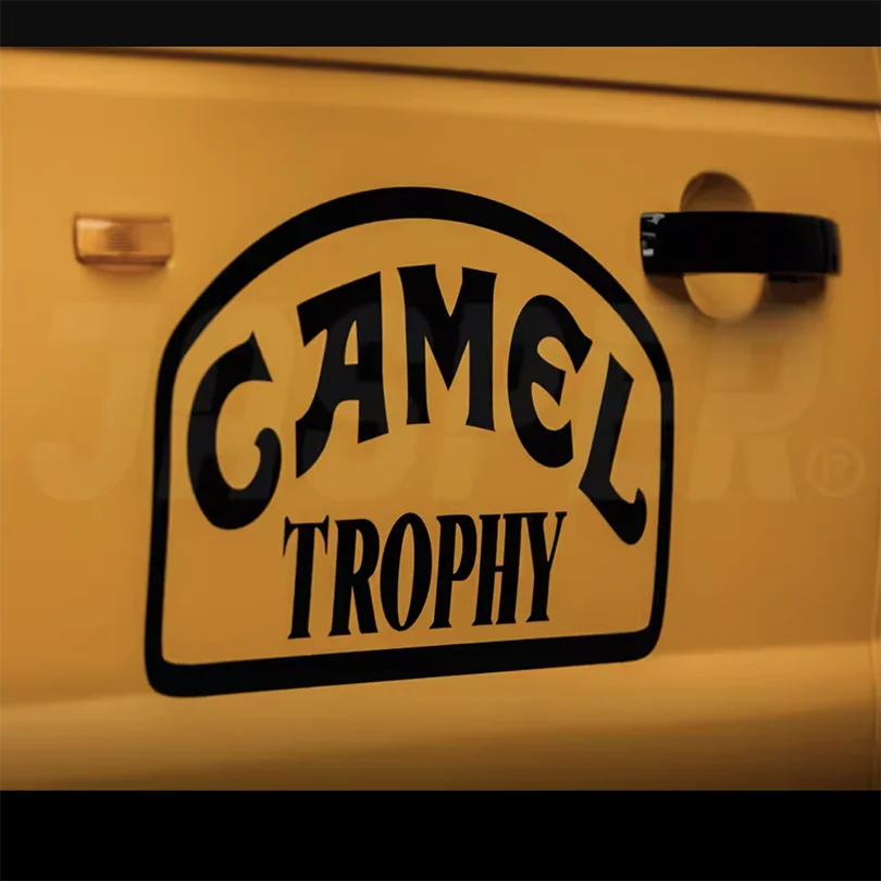 Camel Trophy-Style Door & Body Decal for Land Rover Defender 90/110, Range Rover Evoque & LR4 | Off-Road Vinyl Pair