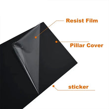 Cargar imagen en el visor de la galería, Black Carbon Fiber Door &amp; Window Trim Sticker for Lincoln Mark LT / Ford F-150 (2004–2014)