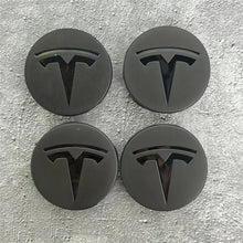 Cargar imagen en el visor de la galería, 56mm Wheel Center Caps for Tesla Model 3 / Y / S / X | 4-Piece Original Style Hub Cover Set