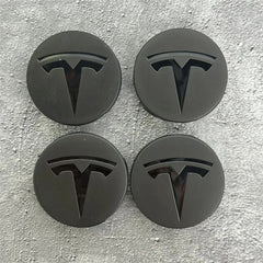 Tesla 56mm Wheel Center Caps 4Pcs Set - Original Style Hub Covers for Model 3 Y X S Auto Parts