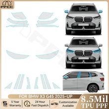 Load image into Gallery viewer, Precut PPF for BMW X3 G45 / M50 / M Sport (2025+) | TPU Headlight, Mirror &amp; Pillar Protection