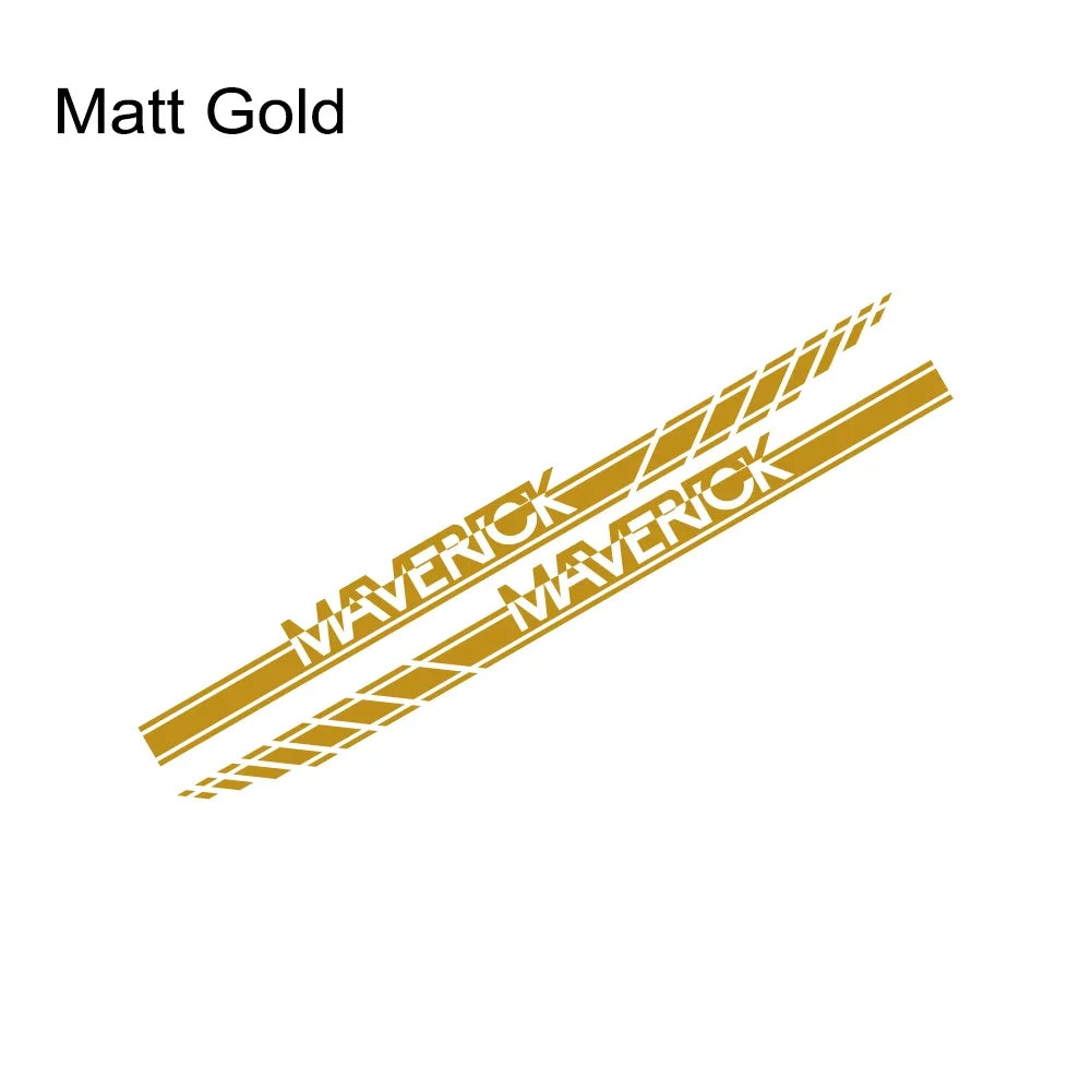 Door Side Stripe Decal for Ford Maverick XL / XLT / Lariat (2022–2023) | 2-Piece Vinyl Graphic