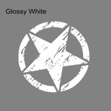 Load image into Gallery viewer, Hood &amp; Door Star Decal for Jeep Cherokee / Patriot / Compass / Wrangler JK/JL/TJ/YJ | Vinyl Sticker