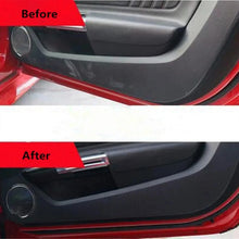 Load image into Gallery viewer, Carbon Fiber Door Anti-Kick Protection Sticker for Ford Mustang (2015-2021) | Sill Decal