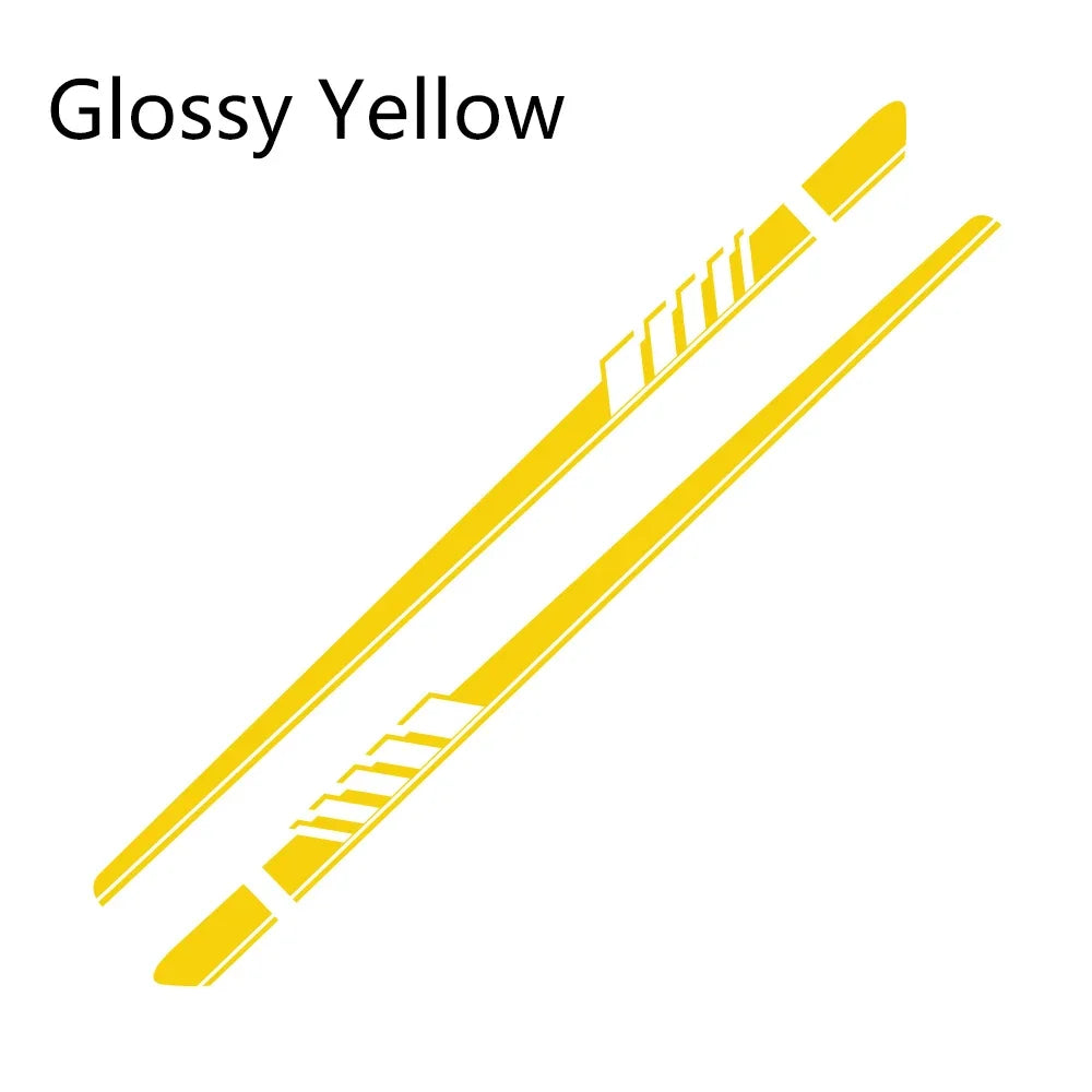 Racing Side Stripe Body Decal for Mercedes-Benz CLA-Class / CLA45 | Style Vinyl Sticker
