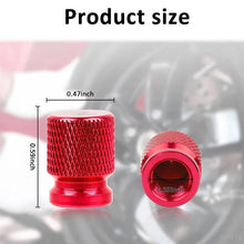 Cargar imagen en el visor de la galería, Alloy Tire Valve Stem Caps &amp; Air Valve Dustproof Covers for Ford Mustang / Fiesta / Focus | FORD
