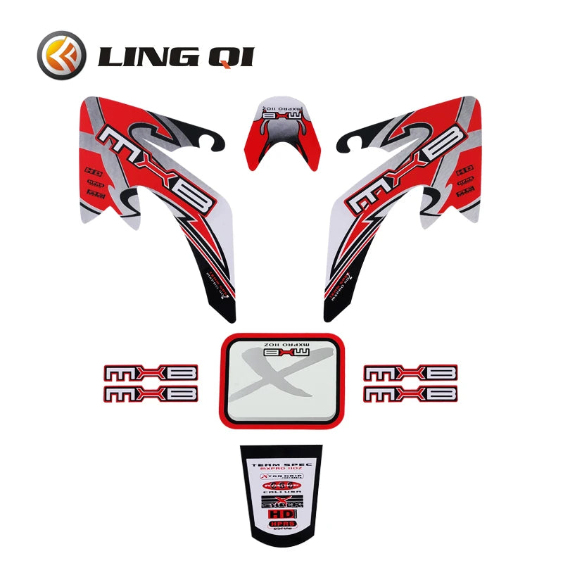 Graphic Kit for Honda CRF 50cc Dirt Bike Pit Bike Racing