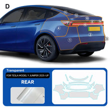Load image into Gallery viewer, Precut PPF for Tesla Model Y Juniper (2025–2026) | 9-Mil Anti-Scratch TPU Film Full Coverage