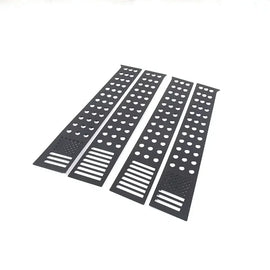 Aluminum Alloy Black B-Pillar Cover Trim for Ford Ranger Wildtrak T7/T8 (2015–2021) | Window Column