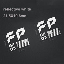 Load image into Gallery viewer, FP Performance USA Flag Bedside Decal for Ford F-150 / F-250 Raptor (Gen 1, 2 &amp; 3) | Vinyl Sticker Pair