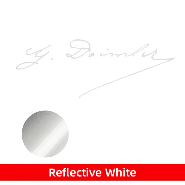 G Daimler Signature Interior Body Window & Trunk Sticker Decal for Mercedes-Benz | Heritage Badge