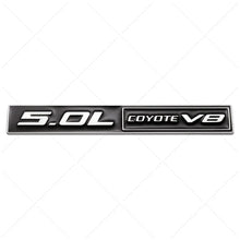 Load image into Gallery viewer, 3D Metal 5.0 COYOTE V8 Trunk &amp; Fender Emblem | Ford Mustang Badge Accessory