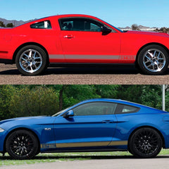 Long Door Side Skirt Stripe Decal for Ford Mustang Shelby GT500 | Sport Vinyl Sticker