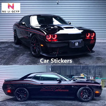 Load image into Gallery viewer, Full Body Hood Custom Decoration Decal for Ford / Dodge Challenger / Dodge SRT | Large-Format Vinyl Kit