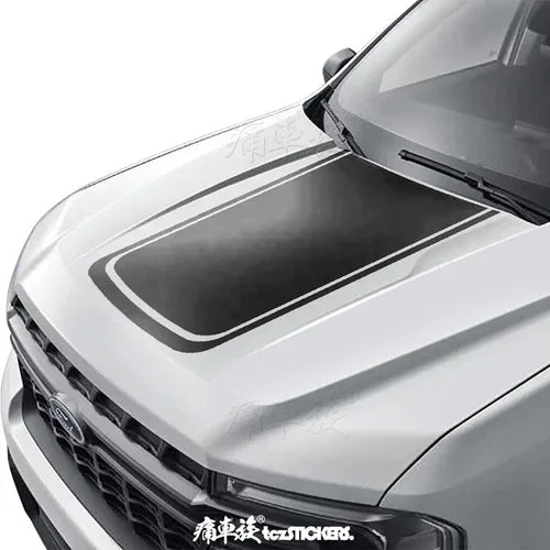 Dedicated Hood Trim Decal Film for Ford Maverick | Premium Color Change Vinyl
