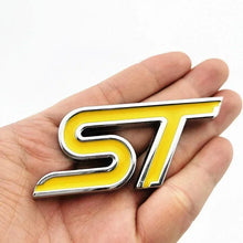 Load image into Gallery viewer, 3D Metal ST Badge | Body &amp; Trunk Emblem for Ford Everest / Fiesta / Ecosport / Focus