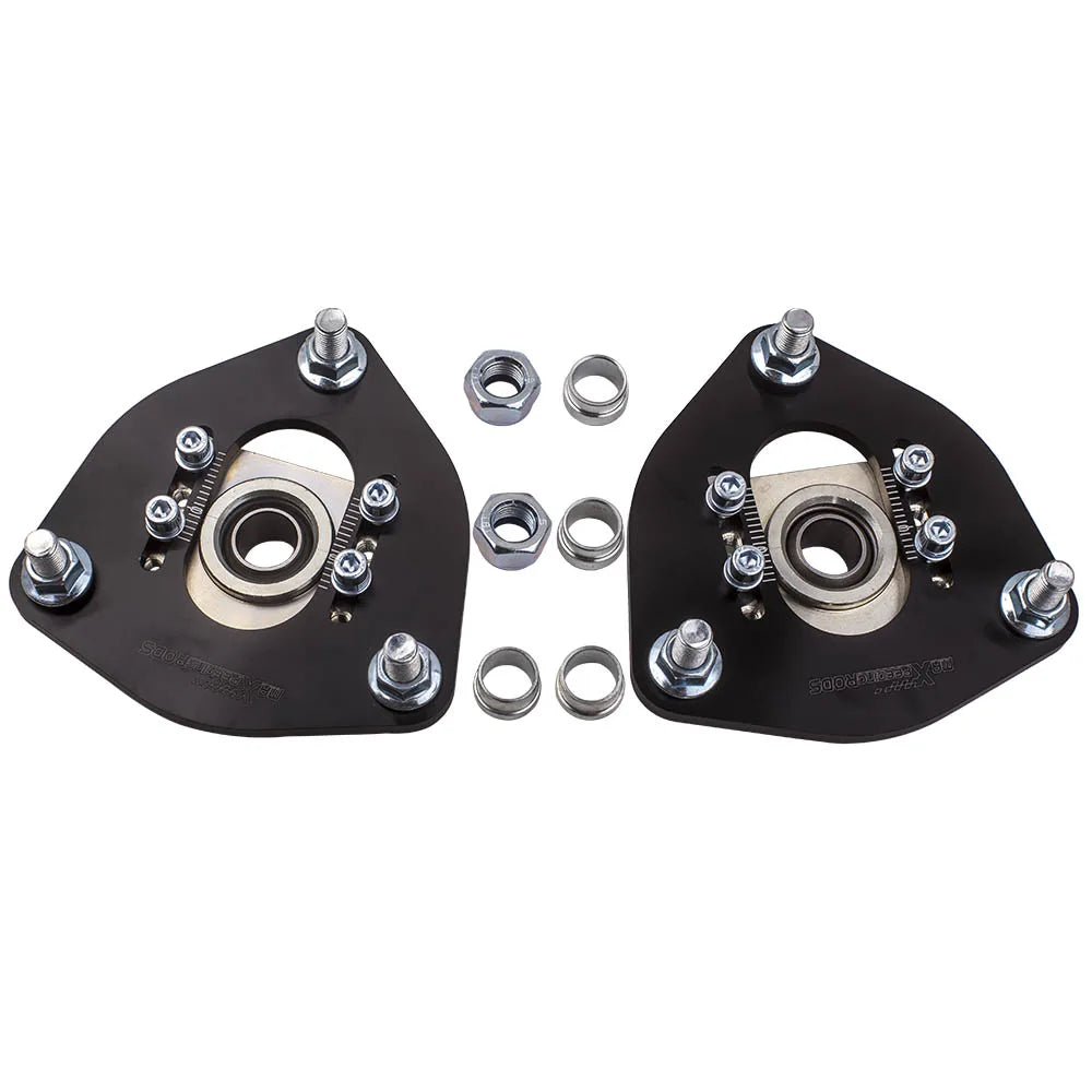 2x Suspension Top Mounts Front Camber Plate Upper Mount  for Nissan  S13  Silva  Japan Market  89-93