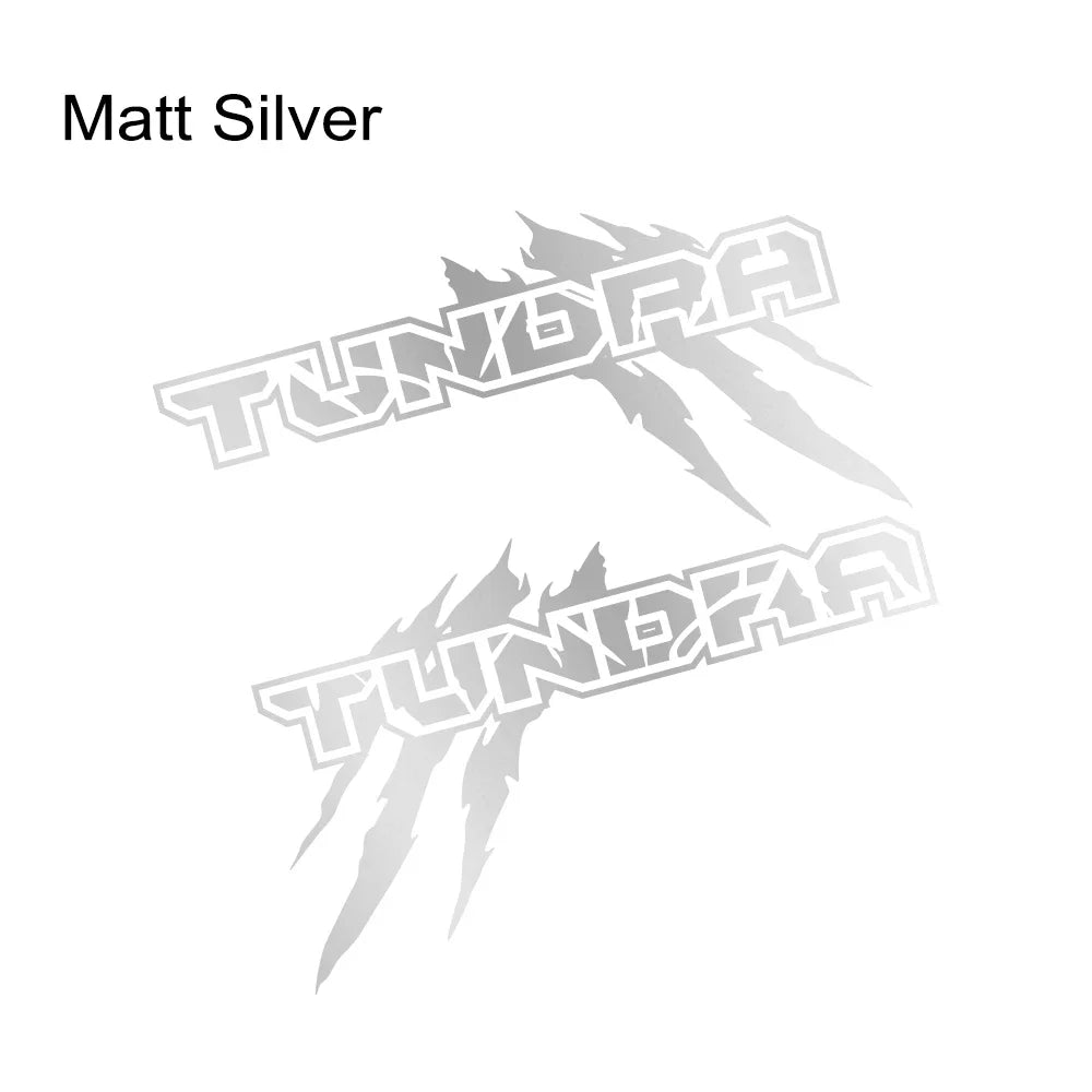Claw Style Truck Bed Side Decal for Toyota Tundra TRD | Body Graphic Vinyl Sticker 2-Pack