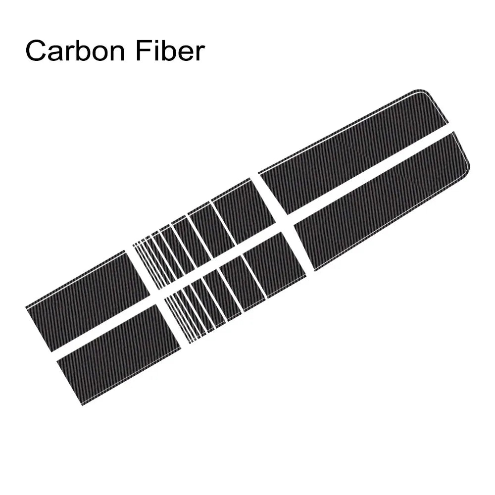 Hood, Bonnet, Roof & Trunk Racing Stripe Vinyl Kit | Full-Length Engine Cover Graphics