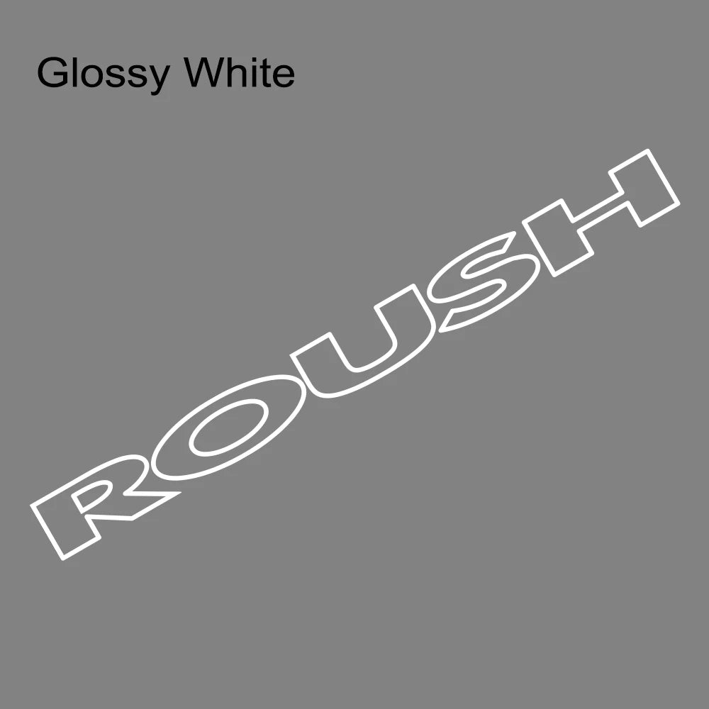Roush Custom Windshield Sticker for Ford Mustang GT / Shelby / F-150 Raptor SVT | Vinyl