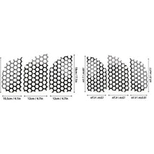 Load image into Gallery viewer, Honeycomb Decoration Sticker Set for Ford Mustang (2015+) | 6-Piece Vinyl Decal