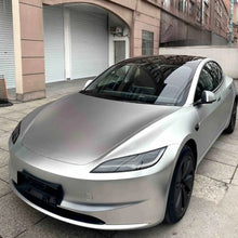 Load image into Gallery viewer, Precut Color Change PPF for Tesla Model 3 Highland (2024–2025) | Black &amp; Glacier Blue PET Film