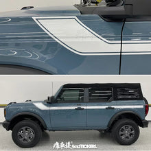 Load image into Gallery viewer, Custom Sports Body &amp; Hood Modification Vinyl Decal Kit for Ford Bronco | PVC Full-Body Wrap