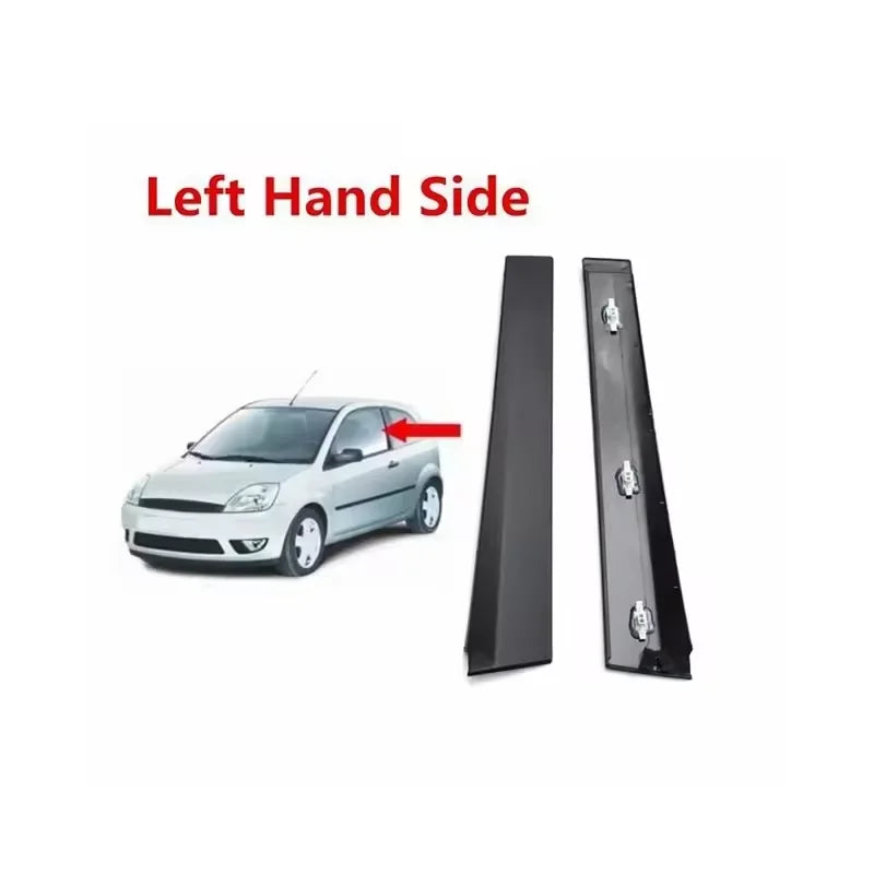 Front Door Moulding B-Pillar Trim For Ford Carnival Fiesta MK6 2001-2008 3 Door Replacement Exterior Parts Decorations B20898AG