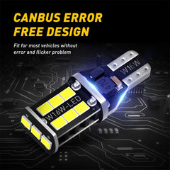 AUXITO T15 W16W Super Bright Canbus LED | 2pc Error-Free Backup Light