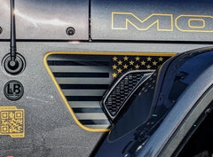 1941 Topographical Rubicon Hood Decal for Jeep Wrangler | Vinyl