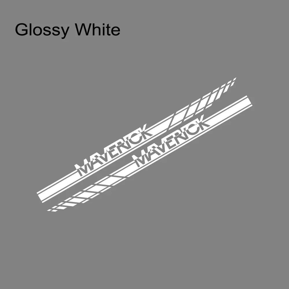 Door Side Stripe Decal for Ford Maverick XL / XLT / Lariat (2022–2023) | 2-Piece Vinyl Graphic