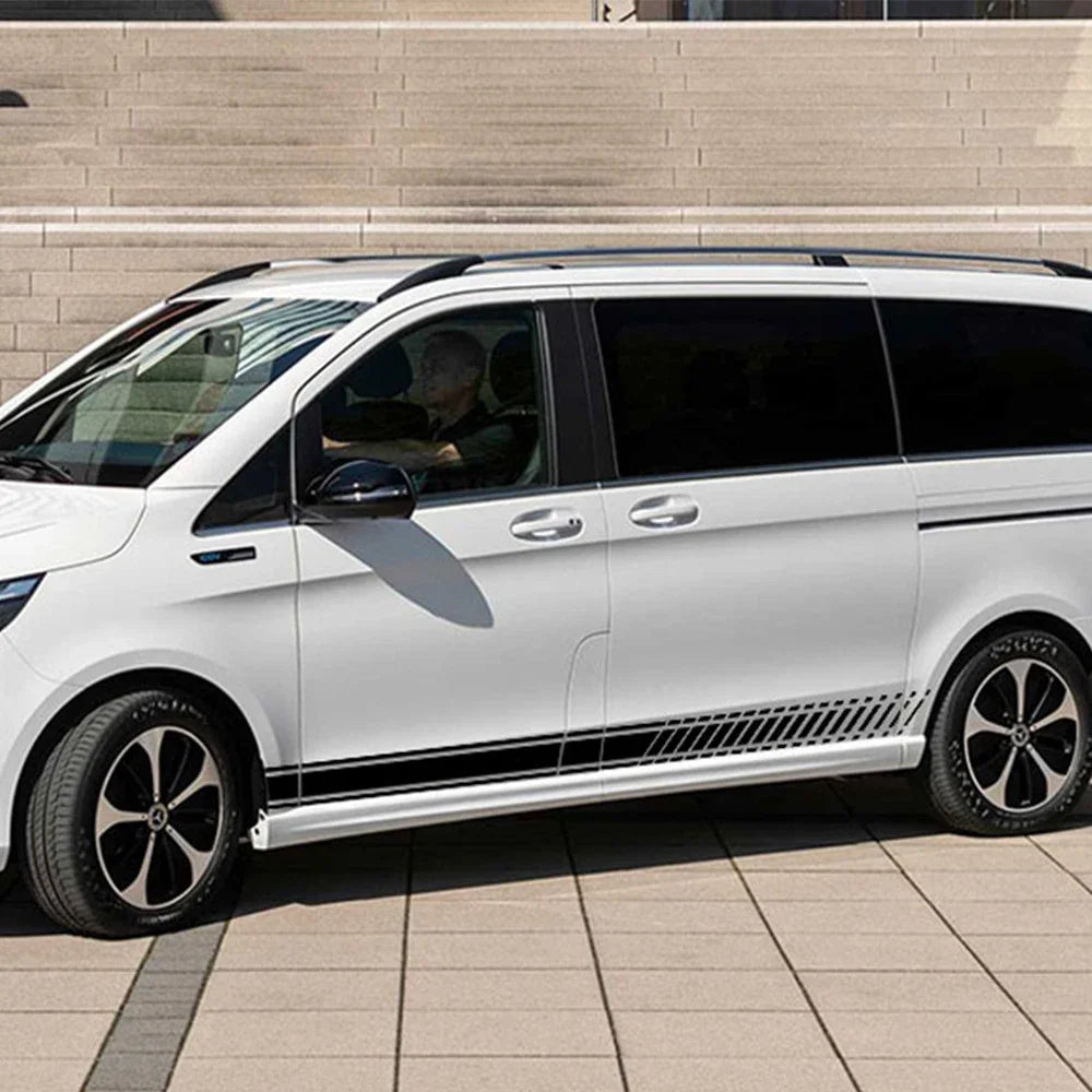 Car Body Stickers for Mercedes-Benz Vito / V-Class / Viano W447 / W639 / W638 | 2-Piece Vinyl Decal